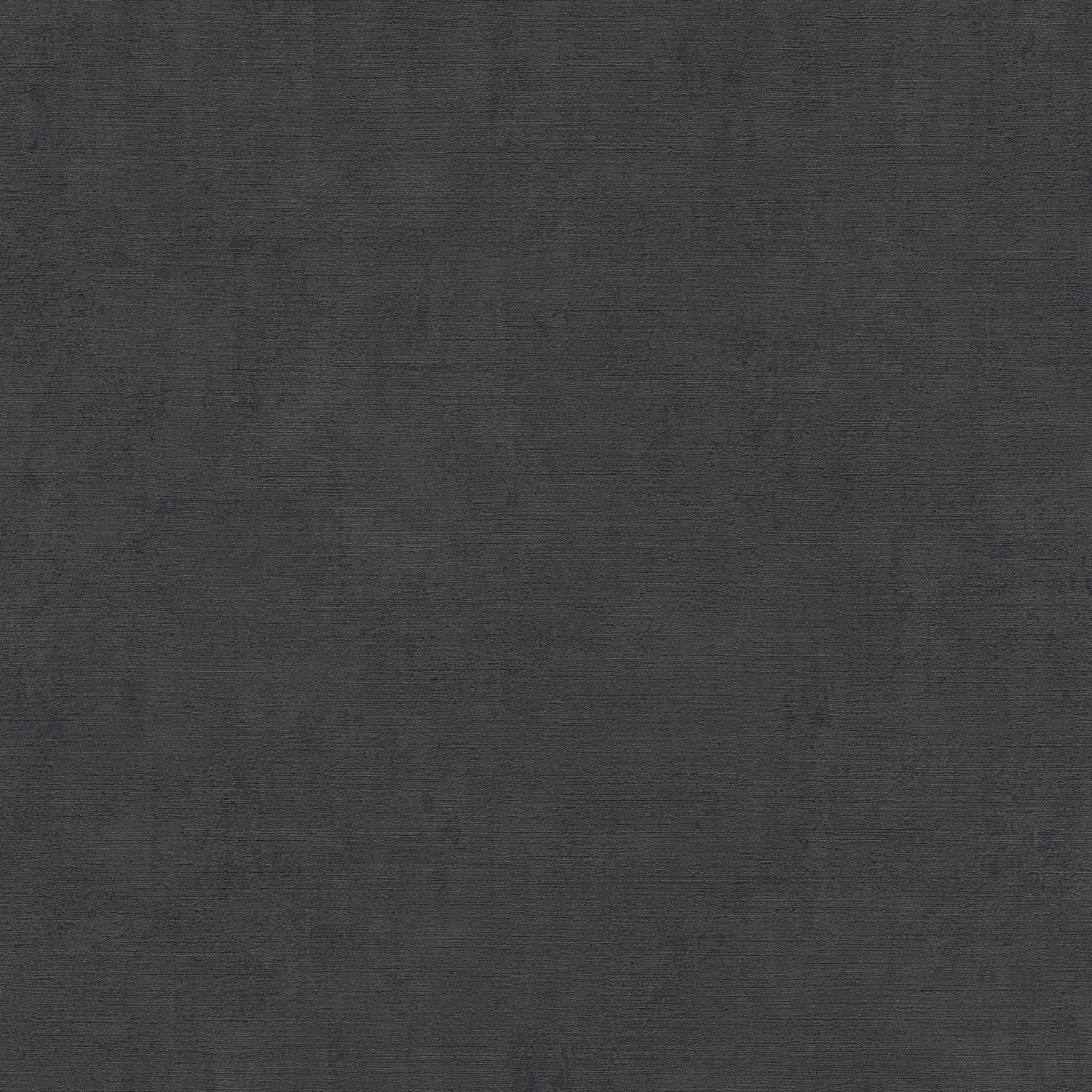 PROFHOME 380251-GU Ton-in-Ton Tapete Uni Matt Schwarz 0,53 m x 10,05 m 5,33 m2 Schwarz