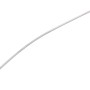 Chrombeschichtetes Kupferanschlussrohr, Ø 10 mm, Länge 1000 mm.