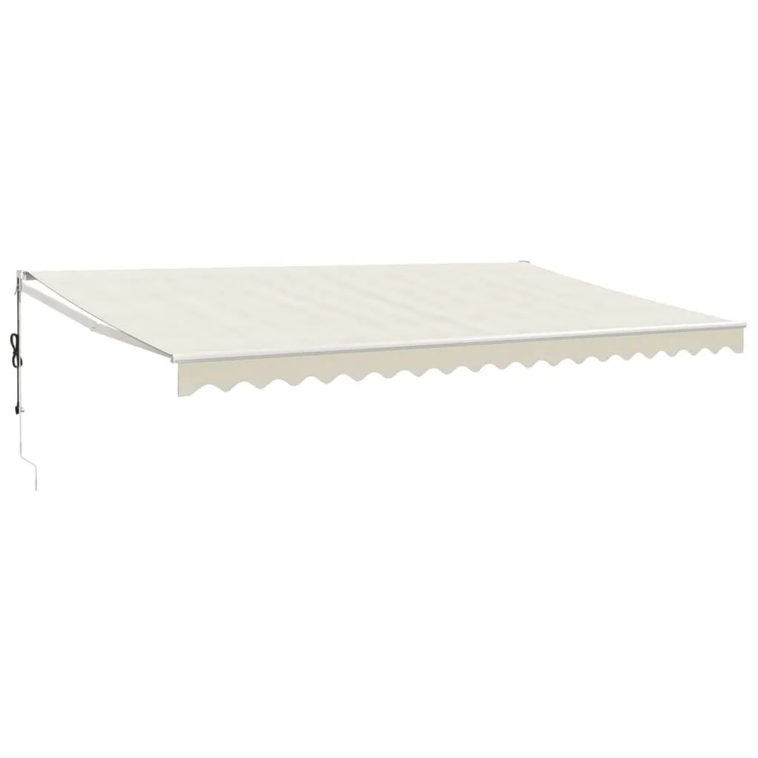 Furnicato Einziehbare Markise Mit Fernbedienung 5 X 3 M Creme