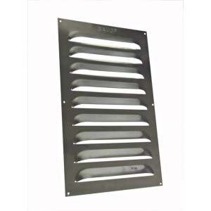 Häusler Lüftungsgitter LG 2540 GLA Lamellengitter Alu 250 x 400 mm Abluftgitter