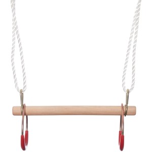 Happy People Turnschaukel aus Holz mit Ringen, ideal für Spiel & Spaß im Garten.