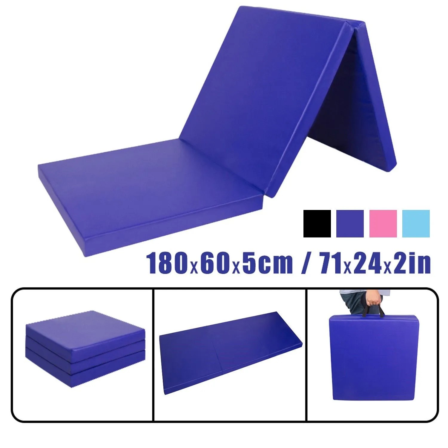 CCLIFE Turnmatte Klappbar 180x60x5cm Weichbodenmatte Für Indoor-Sport_5