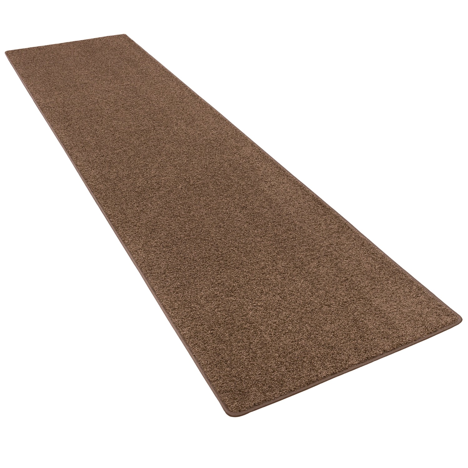 Snapstyle Hochflor Langflor Teppich Läufer Cottage Schoko 100x400cm günstig online kaufen