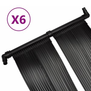 vidaXL Solar-Panel Poolheizung 6 Stk 80x620 cm 3079660