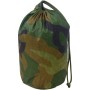 Grüner Tarnnetz-Aufbewahrungsbeutel aus wasserdichtem Polyester Oxford. Ideal für Tarnnetz 4x6 m, Abdeckmaterial.