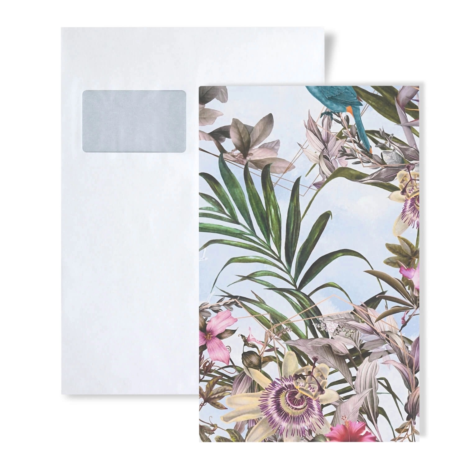 PROFHOME 1 MUSTERSTÜCK S-381784-GU DIN A4 MUSTER der Floralen Tapete günstig online kaufen