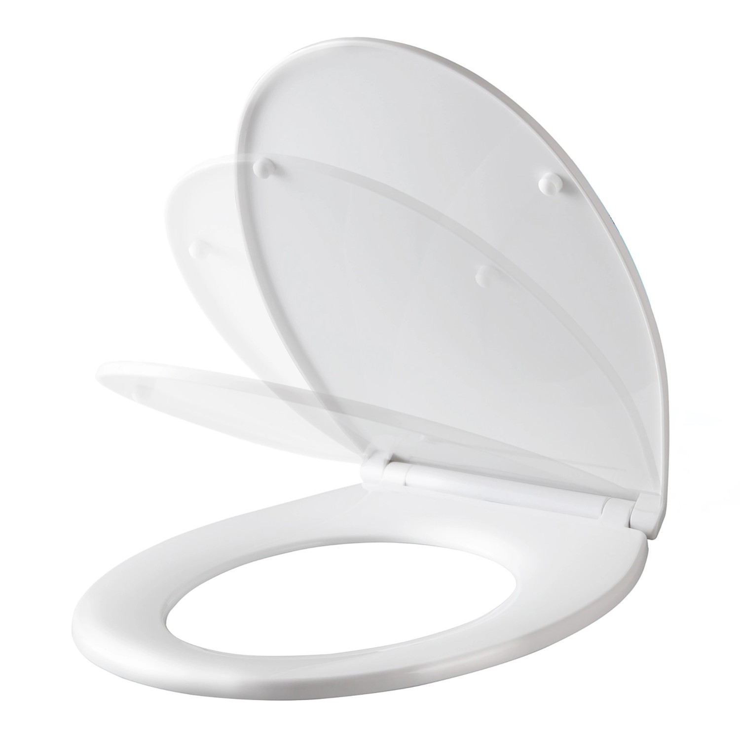 Sanfino Thermoplast WC-Sitz O-Comfort mit Absenkautomatik & abnehmbar günstig online kaufen