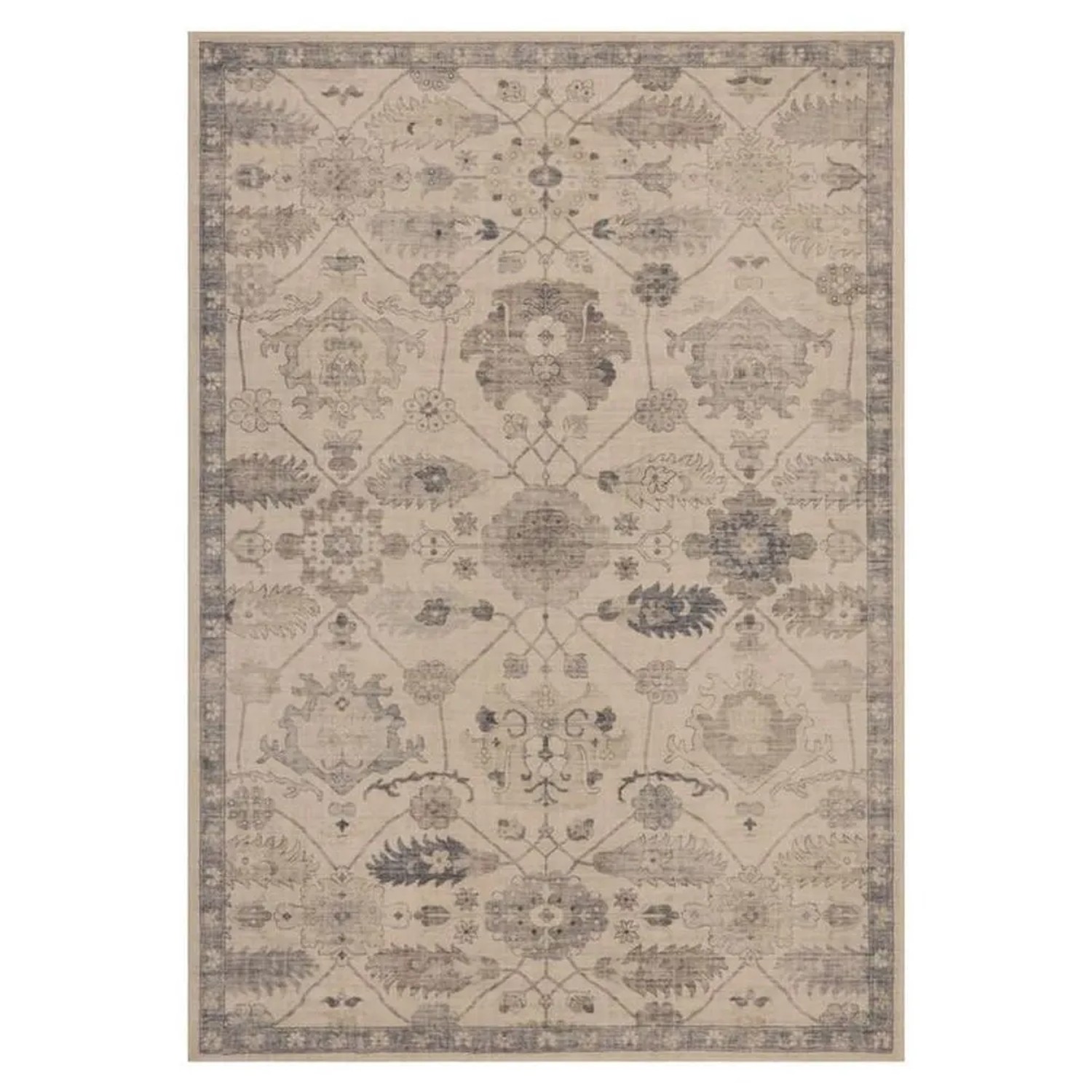 Vercai Rugs Teppich Mastic Beige Blau 160 x 230 cm