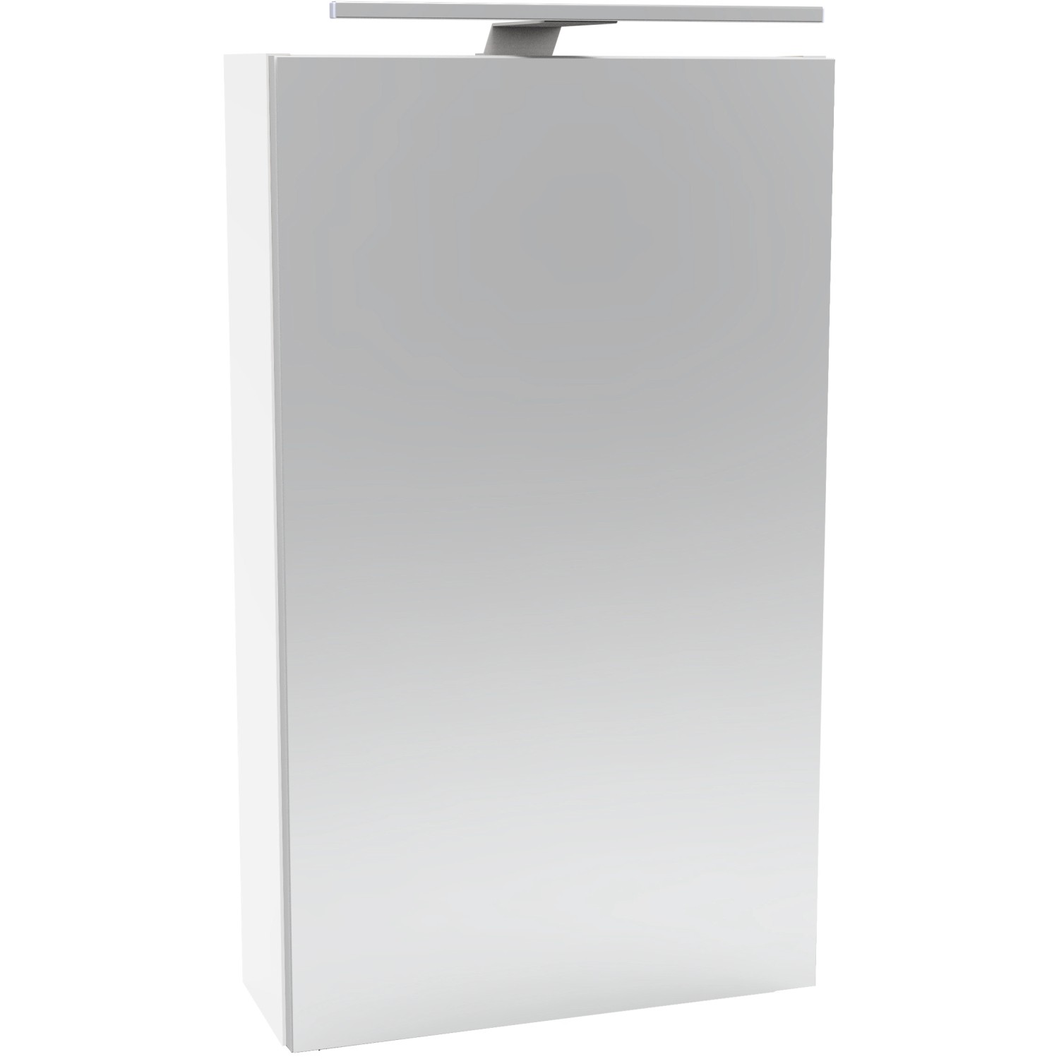 Fackelmann Spiegelschrank SBC Weiß 40 cm mit Softclose Türen