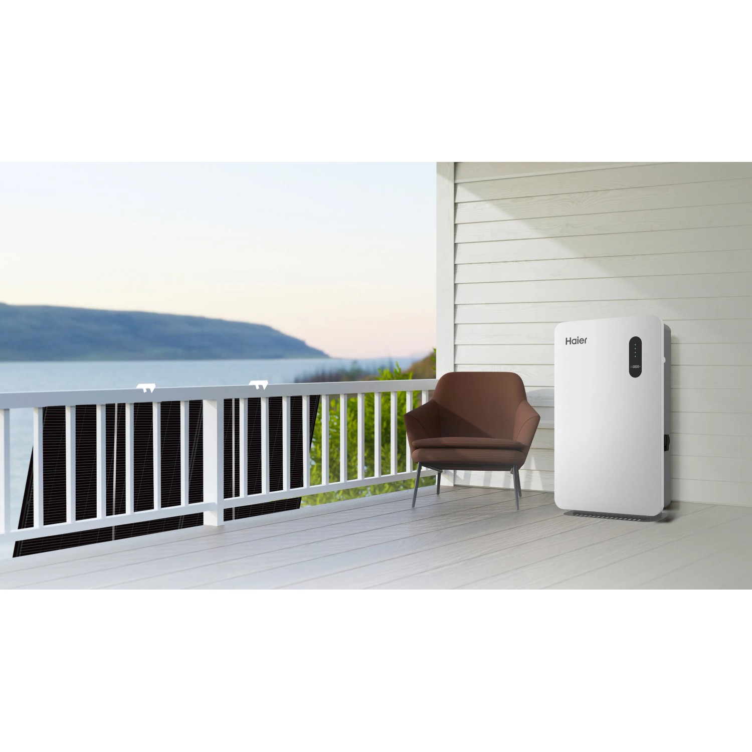 Haier Energiespeicher Gloria HPS-2.5-800 für Balkonkraftwerke, All-In-One Lösung mit Speicher und Wechselrichter.