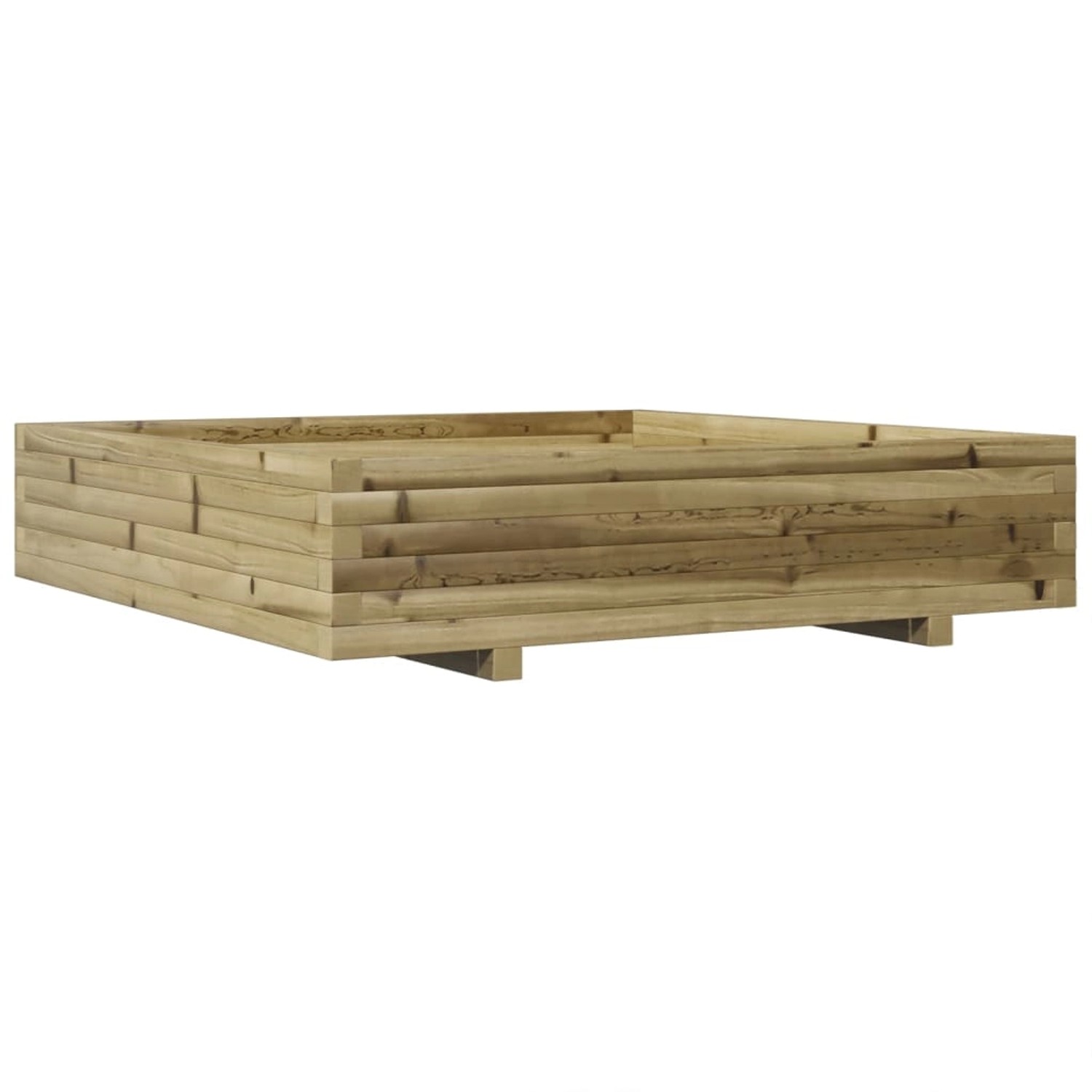 vidaXL Pflanzkübel 110x110x26,5 cm Kiefernholz Imprägniert 847327 günstig online kaufen