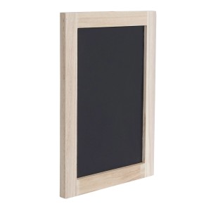 MCW Wandtafel C18, 40x30cm, mit hellem Holzrahmen. Ideal als Dekoartikel & Wohnaccessoire.