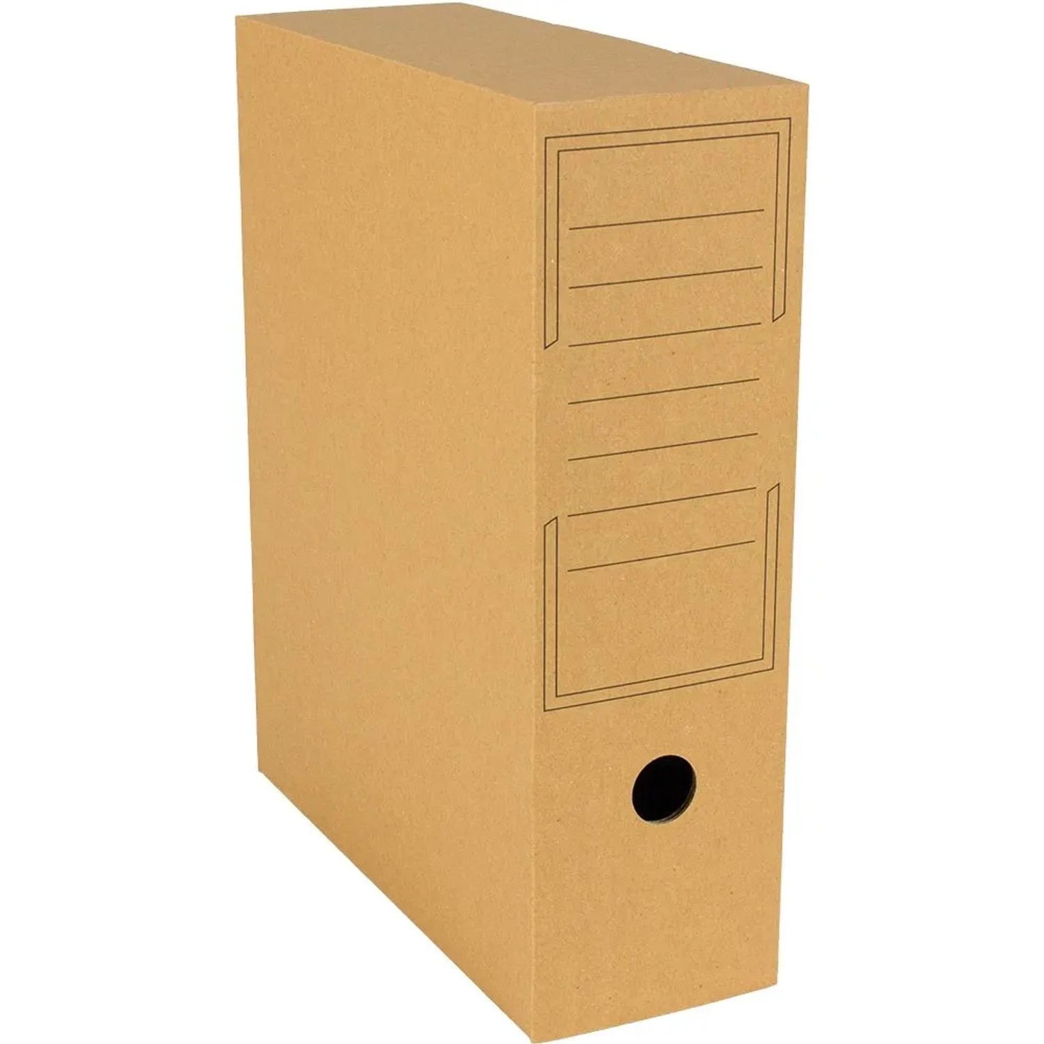 PROREGAL Mega Deal 20x Archivbox für Hängemappen LxBxH 319x94x257mm mit Grifflöchern & Beschriftungsfeld Wiederverschließbar Braun Aktenkarton