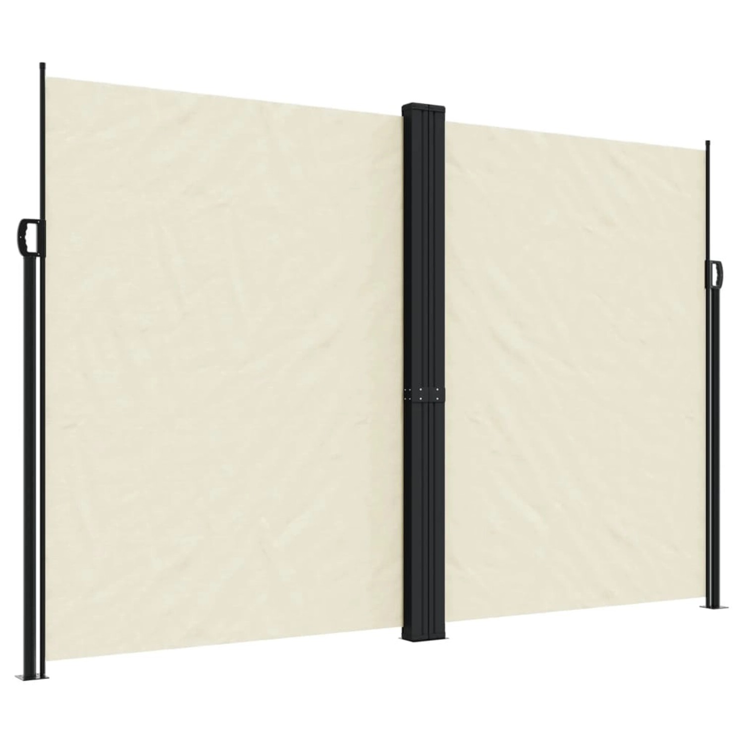 furnicato Seitenmarkise Ausziehbar Creme 220x600 cm günstig online kaufen