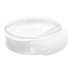Transparenter Wagner Bodentürstopper Clear, Ø 50 mm, selbstklebend und rückstandslos entfernbar.