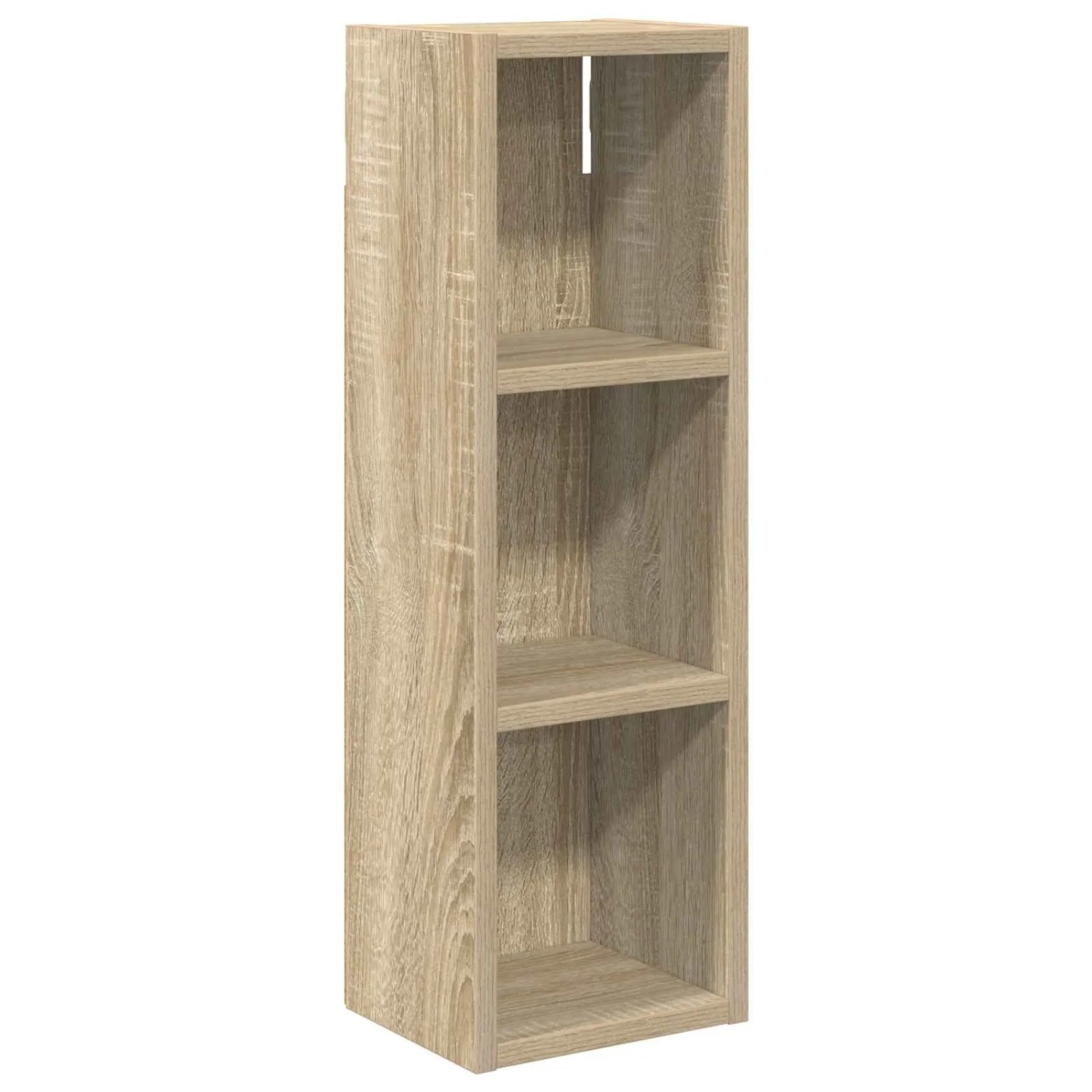 vidaXL Badezimmer-Wandschrank Sonoma-Eiche 20 x 16 x 62,5 cm 889305