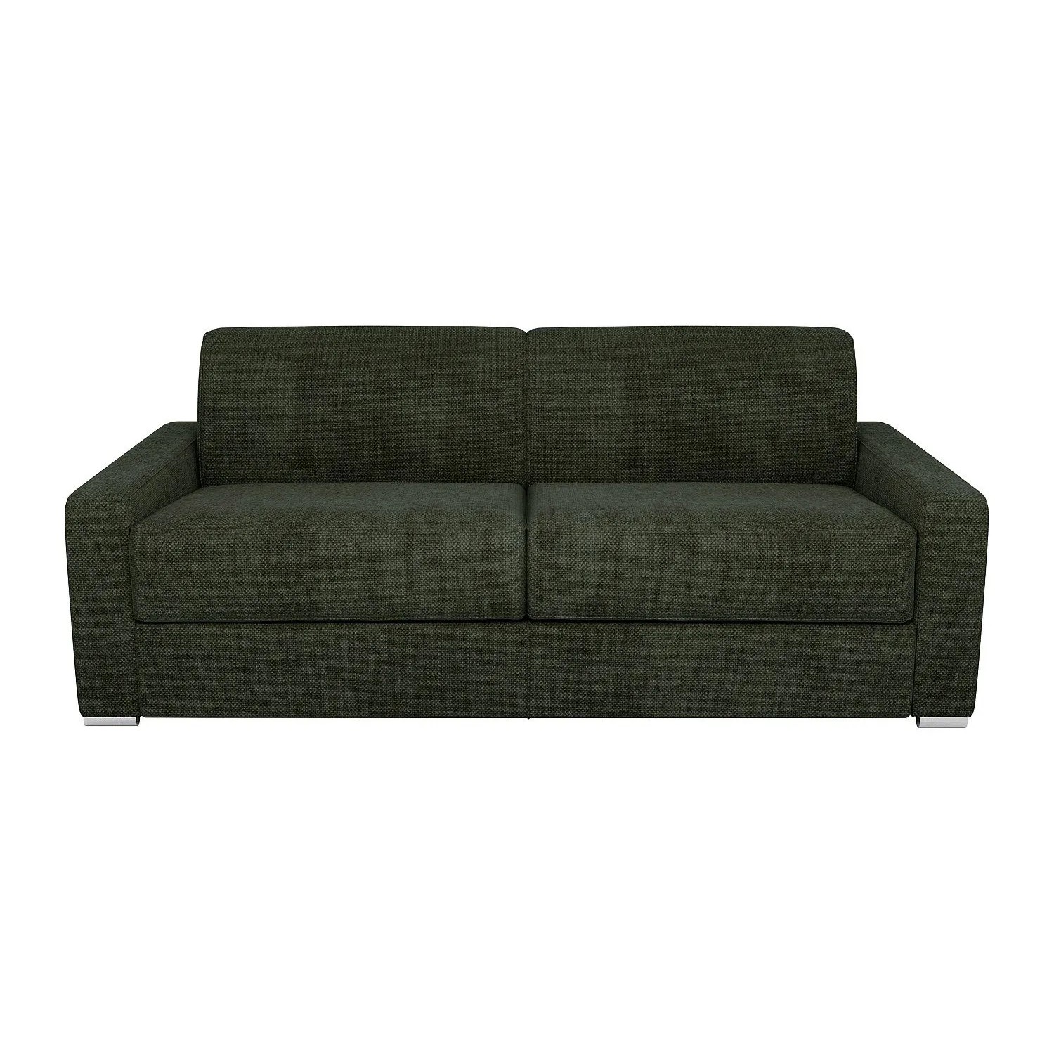 Vente-unique Schlafsofa Calito Grün 216 cm