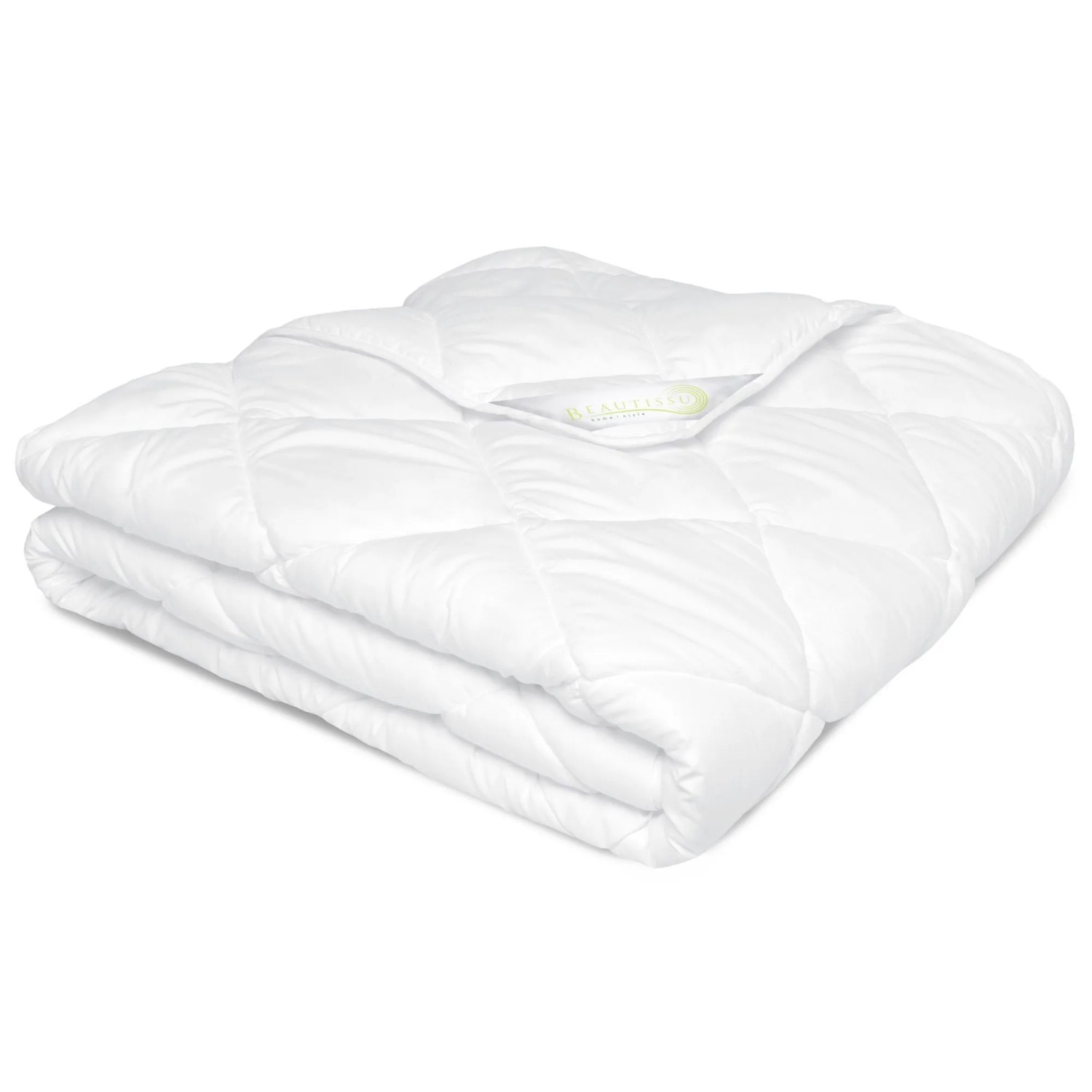 Beautissu Bettdecke & Kissen Set Sommerdecke 155x220 + Kissen 80x80_2