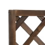 Outsunny Garten-Bett Tannenholz Braun 72,5L x 31,5B x 149,5H cm_8
