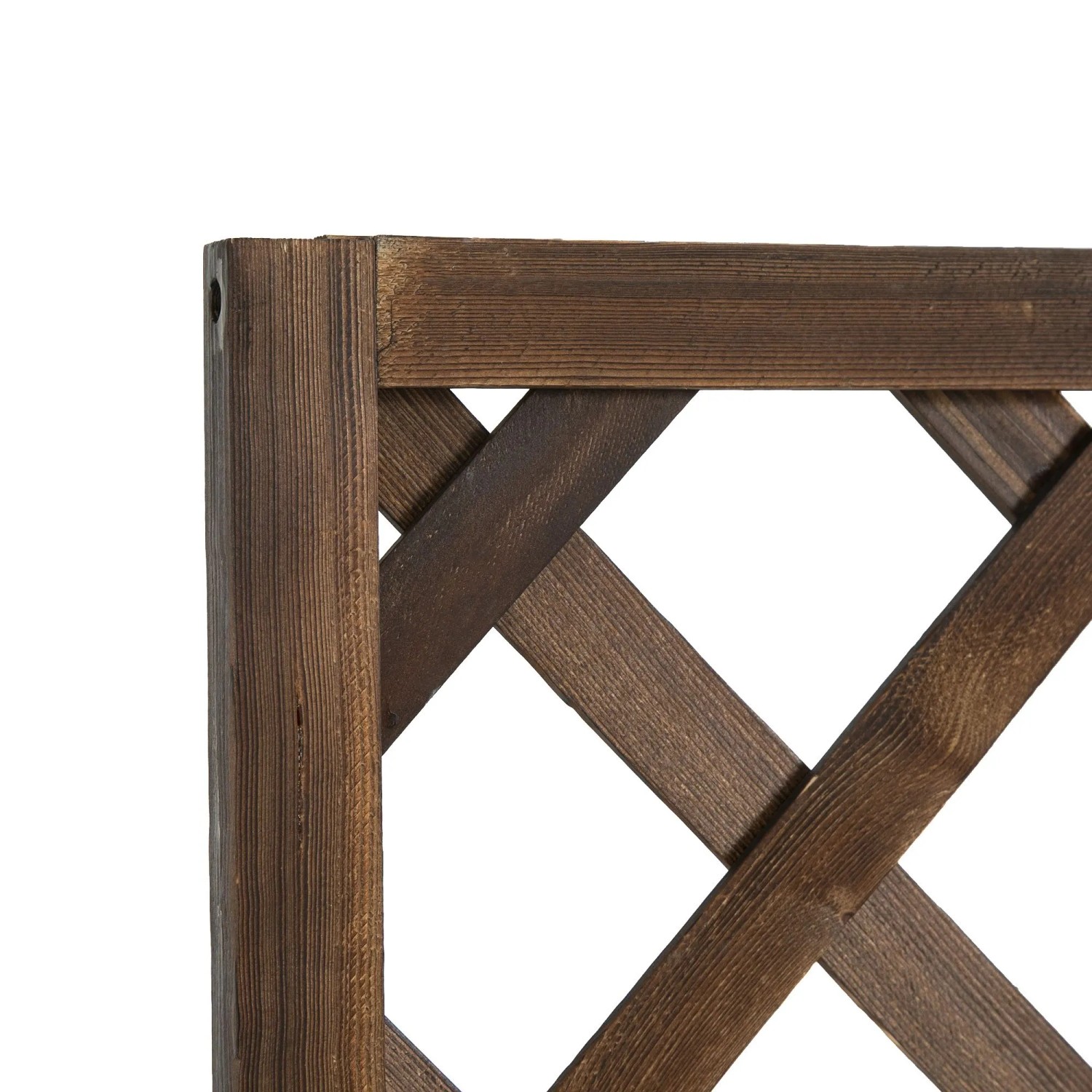 Outsunny Garten-Bett Tannenholz Braun 72,5L x 31,5B x 149,5H cm_8