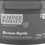 Schöner Wohnen Beton-Optik Effektspachtel Schiefergrau, 1 kg Eimer. Für moderne Wandgestaltung.