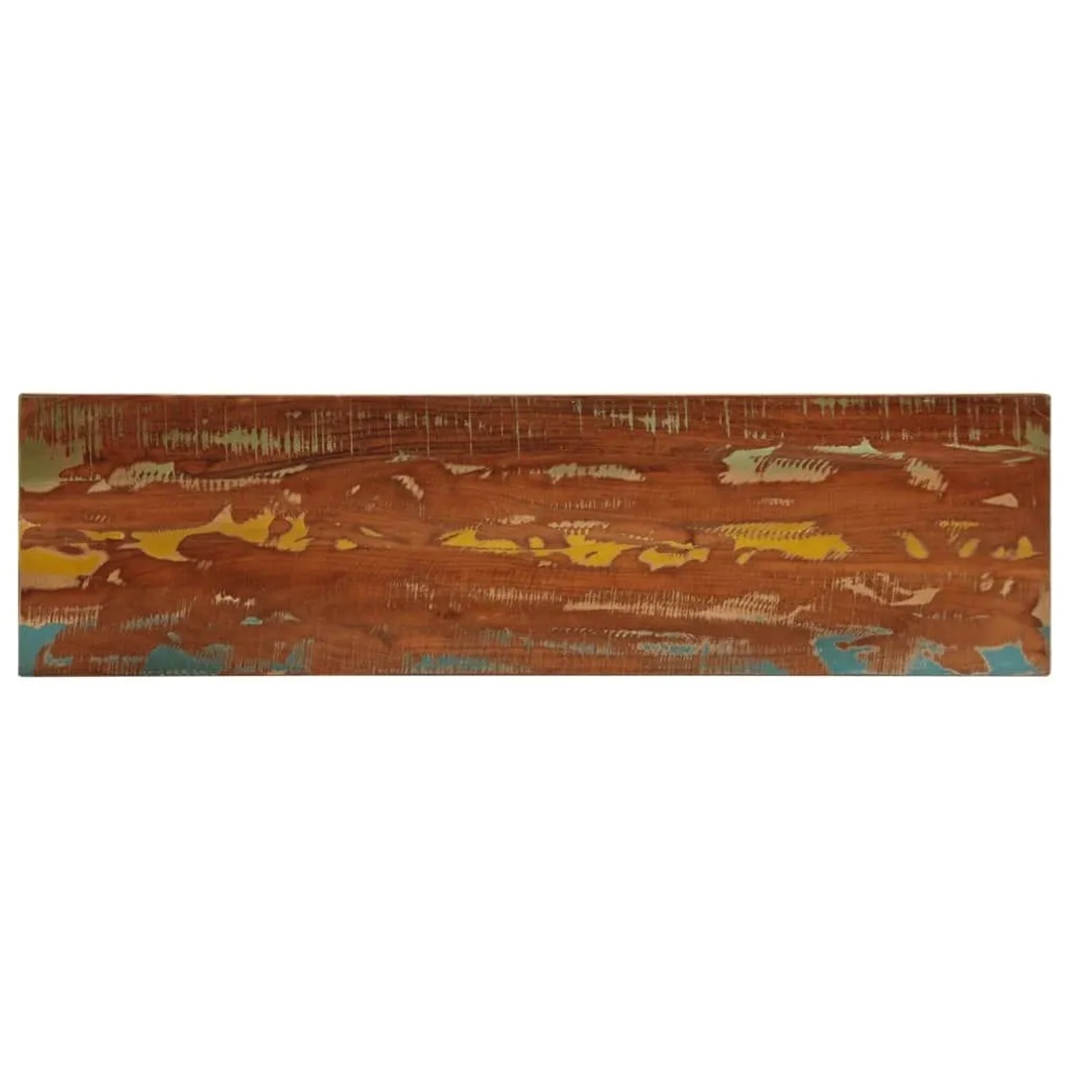 vidaXL Tischplatte 100x40x3,8 cm Rechteckig Altholz Massiv 371114