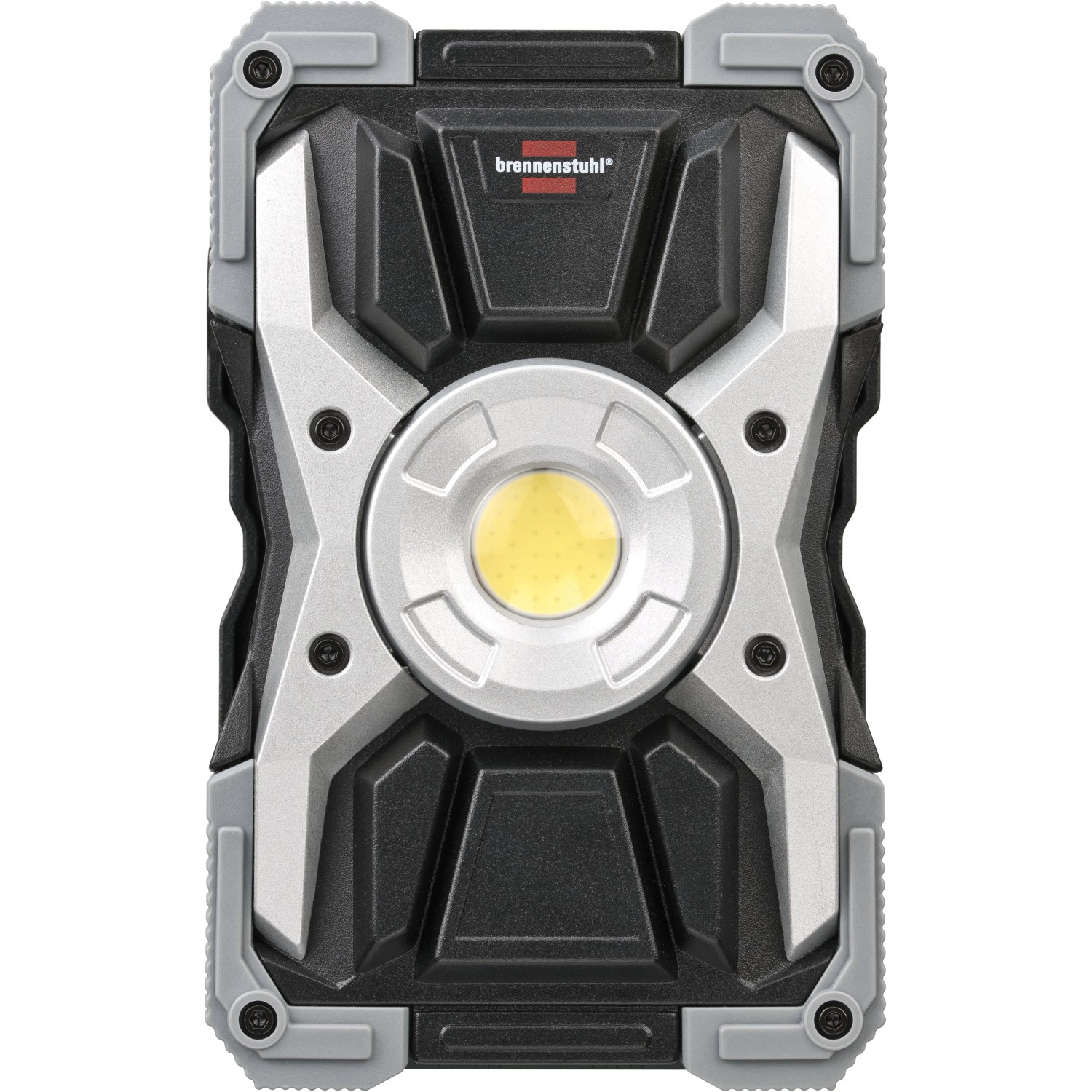 LED Akku-Baustrahler Rufus 1500 MA von Brennenstuhl, mobil, 1500 Lumen, IP65, mit USB-Anschluss.