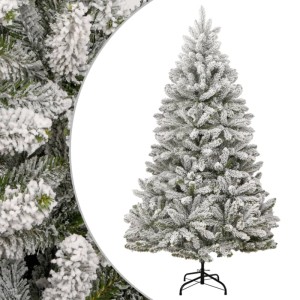 vidaXL Künstlicher Weihnachtsbaum Klappbar Beschneit 300 cm 357797