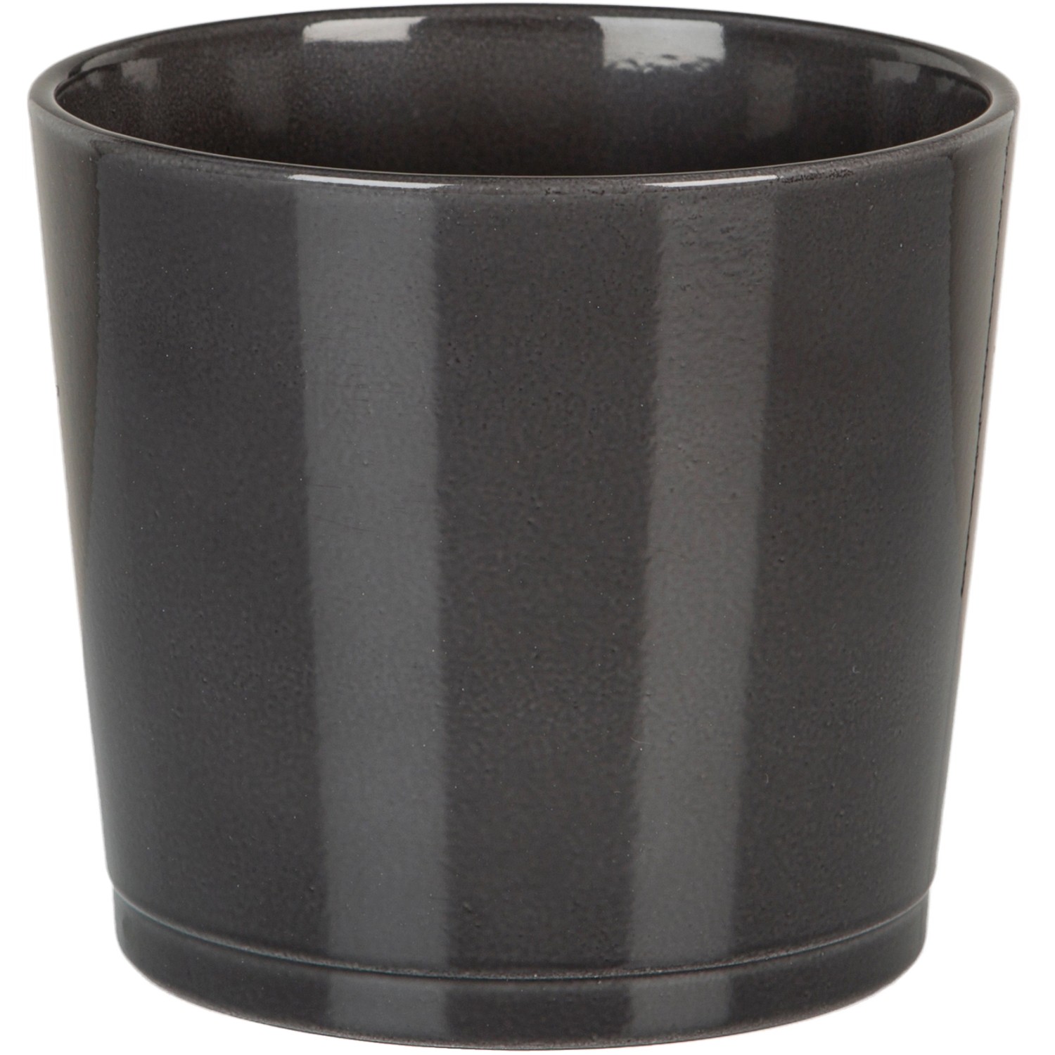 Scheurich Übertopf 883 Ø 12 cm 10,5 cm Glass Grey