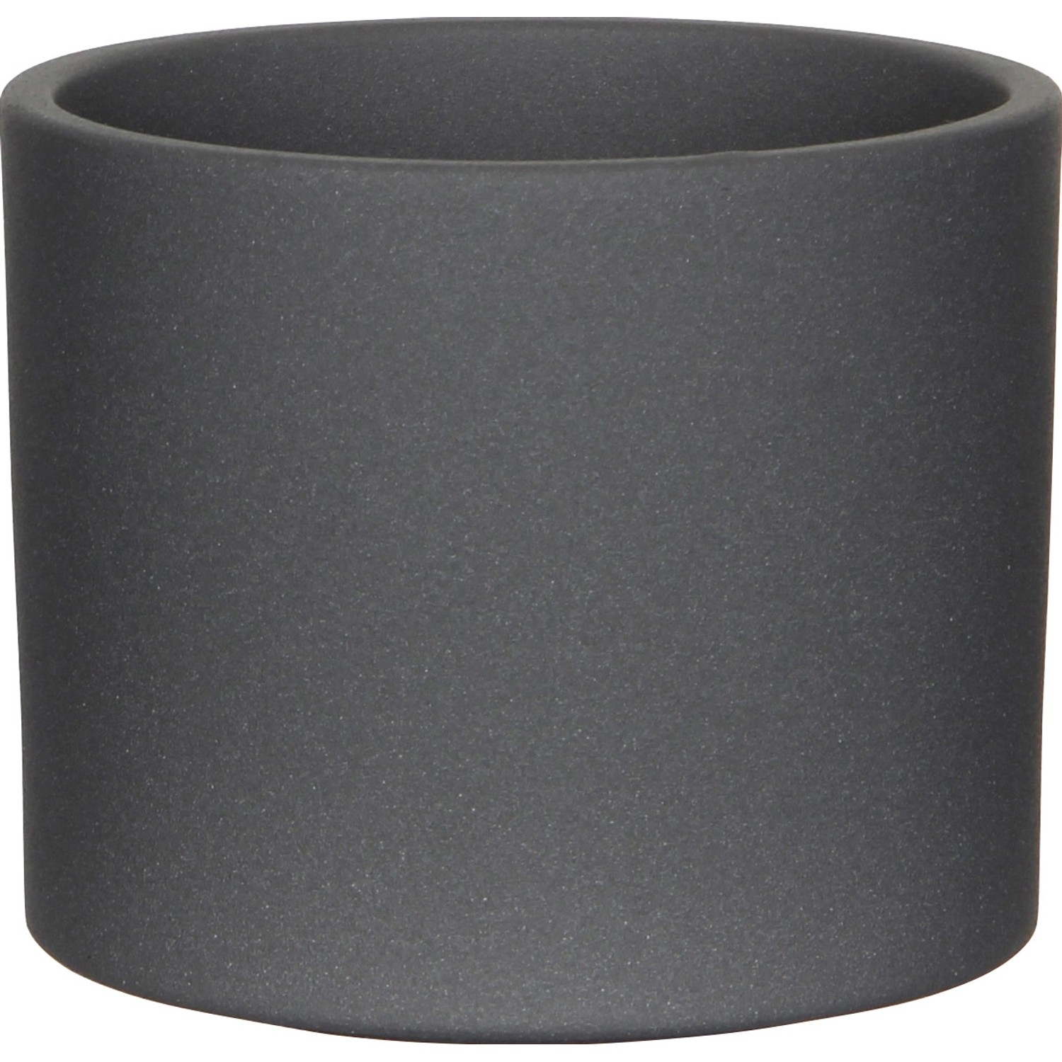 Mica Decorations Übertopf Era Ø 15 cm x 13 cm Grau matt