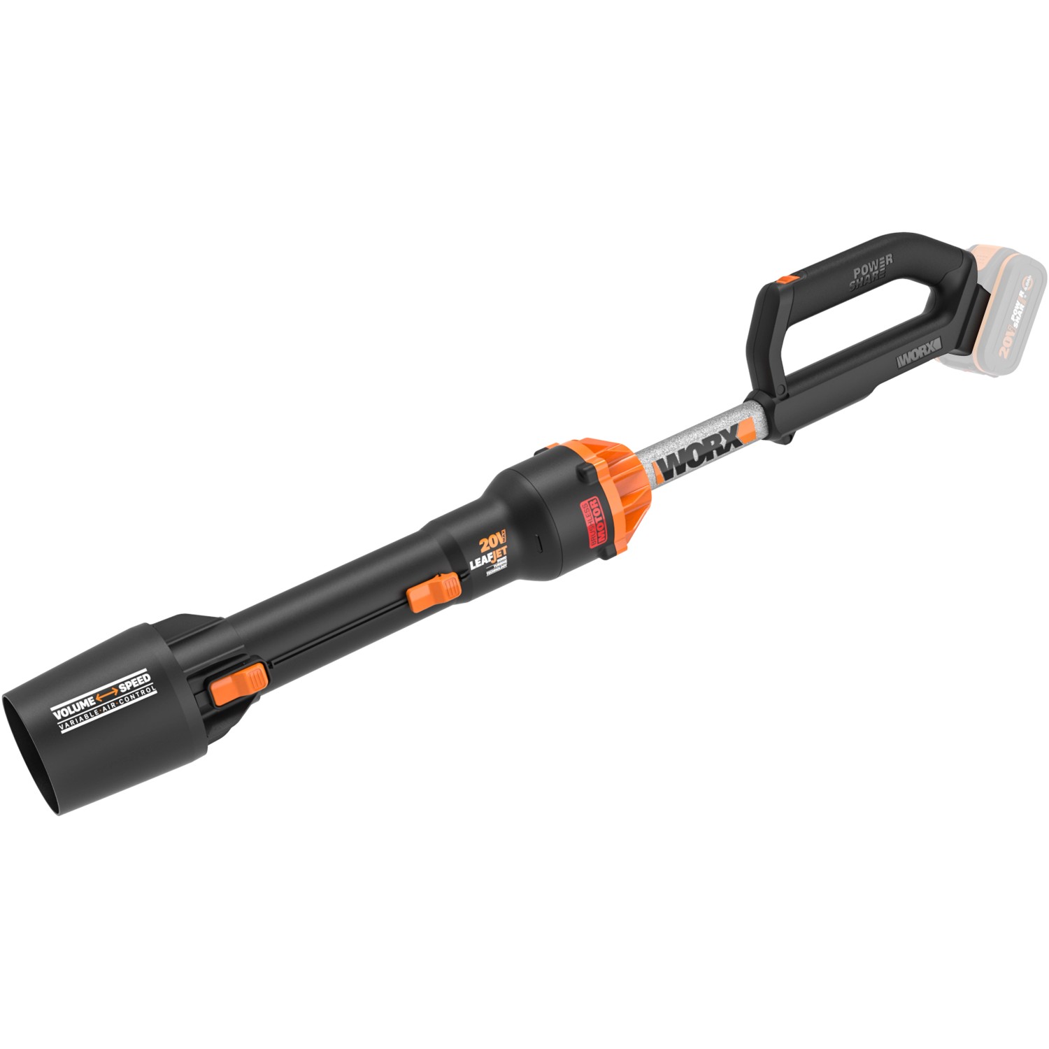 Worx AkkuLaubbläser WG543E.9 PowerShare 20 V Solo kaufen bei OBI