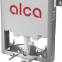 Alcadrain AM1115/1000 Renovmodul Slim Vorwandinstallationssystem mit Spülkasten und Metallrahmen für Einmauerung.