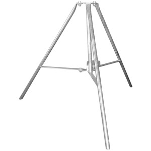 Schake Dreifußständer, verzinkt, für sichere Befestigung von Schalungsstützen.