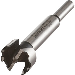 Wolfcraft Forstnerbohrer, 25 mm Durchmesser, für präzise Bohrungen in Holz und Kunststoff.