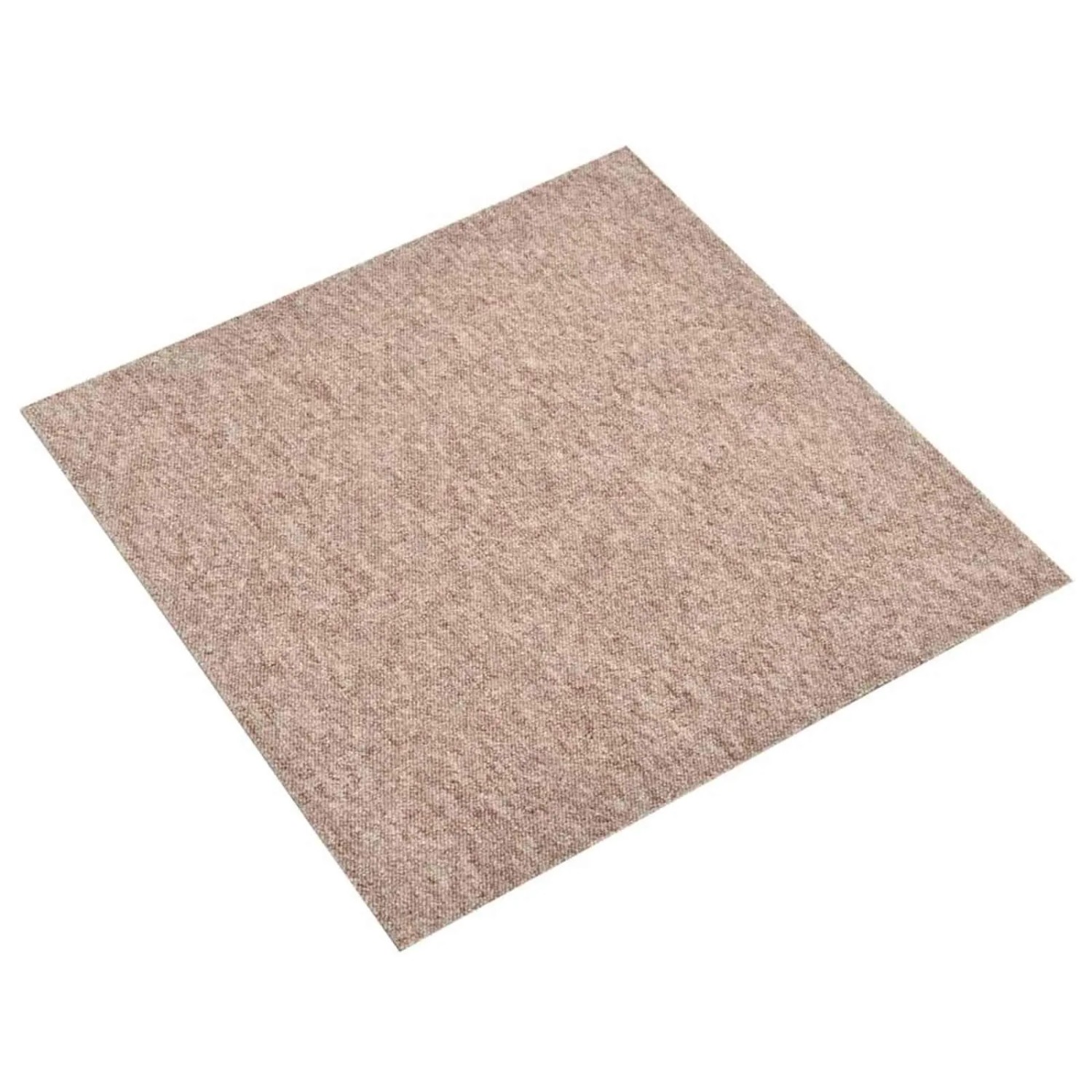 vidaXL Teppich 20 Stk Beige 50 x 50 cm Polypropylen 42046752