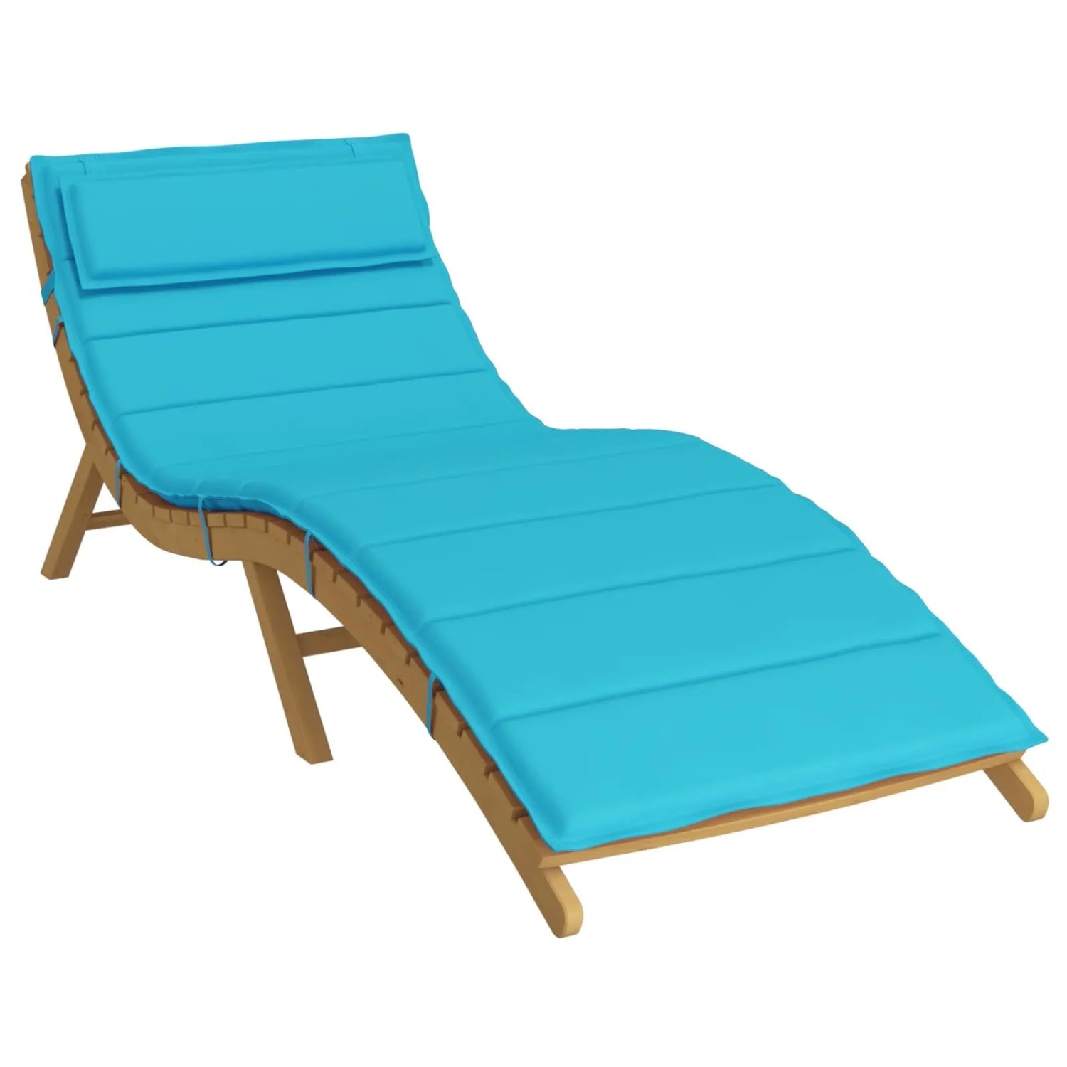 vidaXL Sonnen-Lounger Kissen Türkis 180 x 60 x 4 cm Oxford-Stoff 361873 günstig online kaufen