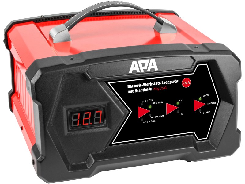 APA Mikroprozessor Batterieladegerät 6 V/12 V 5 A mit Kabelaufroller kaufen  bei OBI