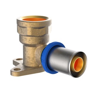 Kirchhoff MS-Wandscheibe, Pressfitting für MSVR Blank, 20 mm x 18,7 mm (1/2 IG)