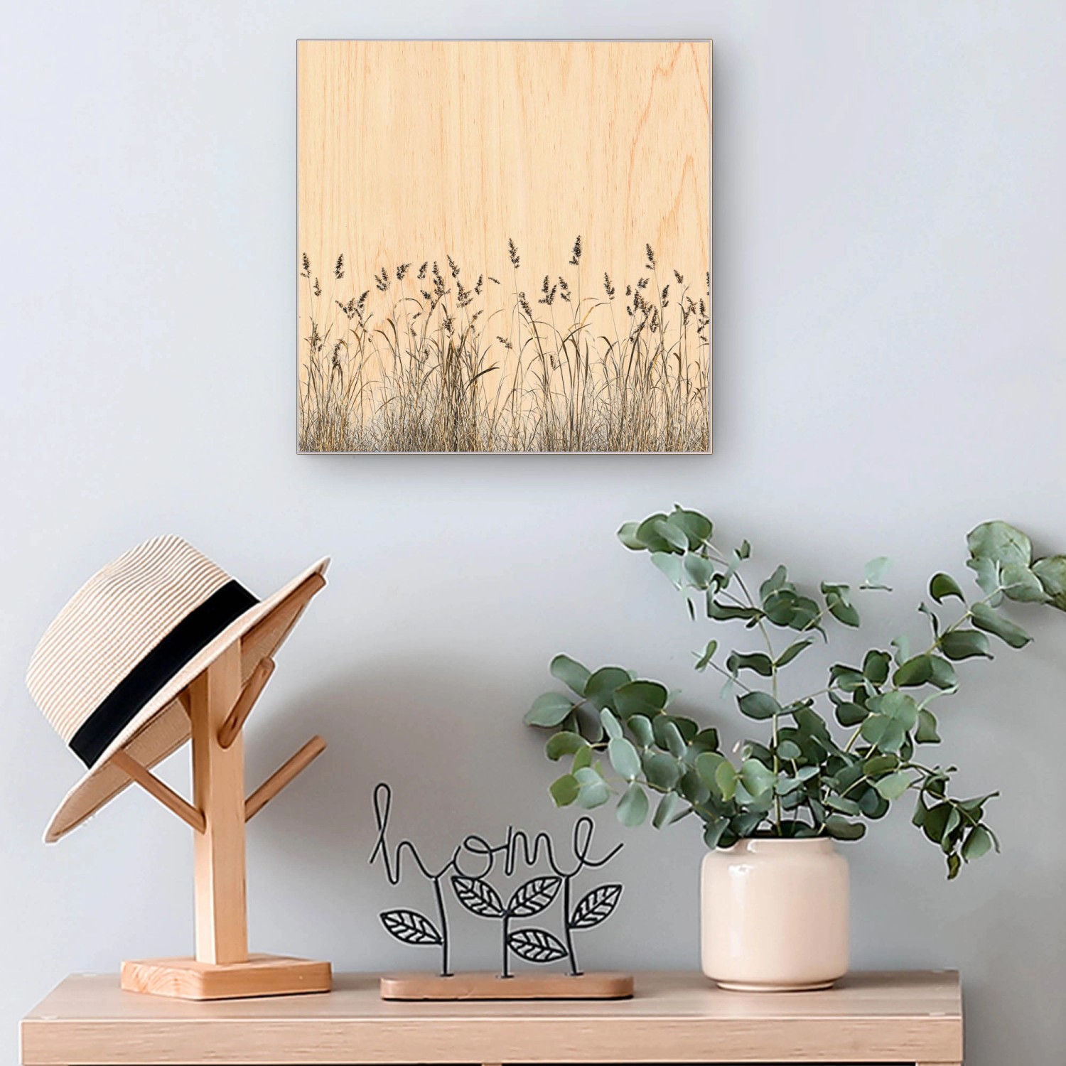 Banjado Schlüsselkasten Holz - Für 50 Schlüssel | Motiv 'Katzen- & Hundefreunde'