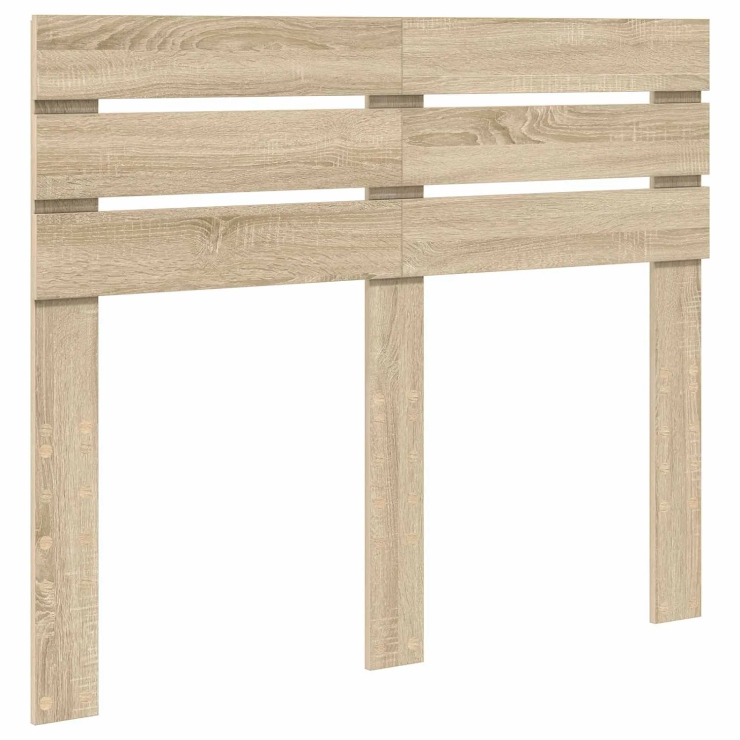 vidaXL Kopfteil mit Kopfteil Sonoma-Eiche 135 cm Holzwerkstoff 888207