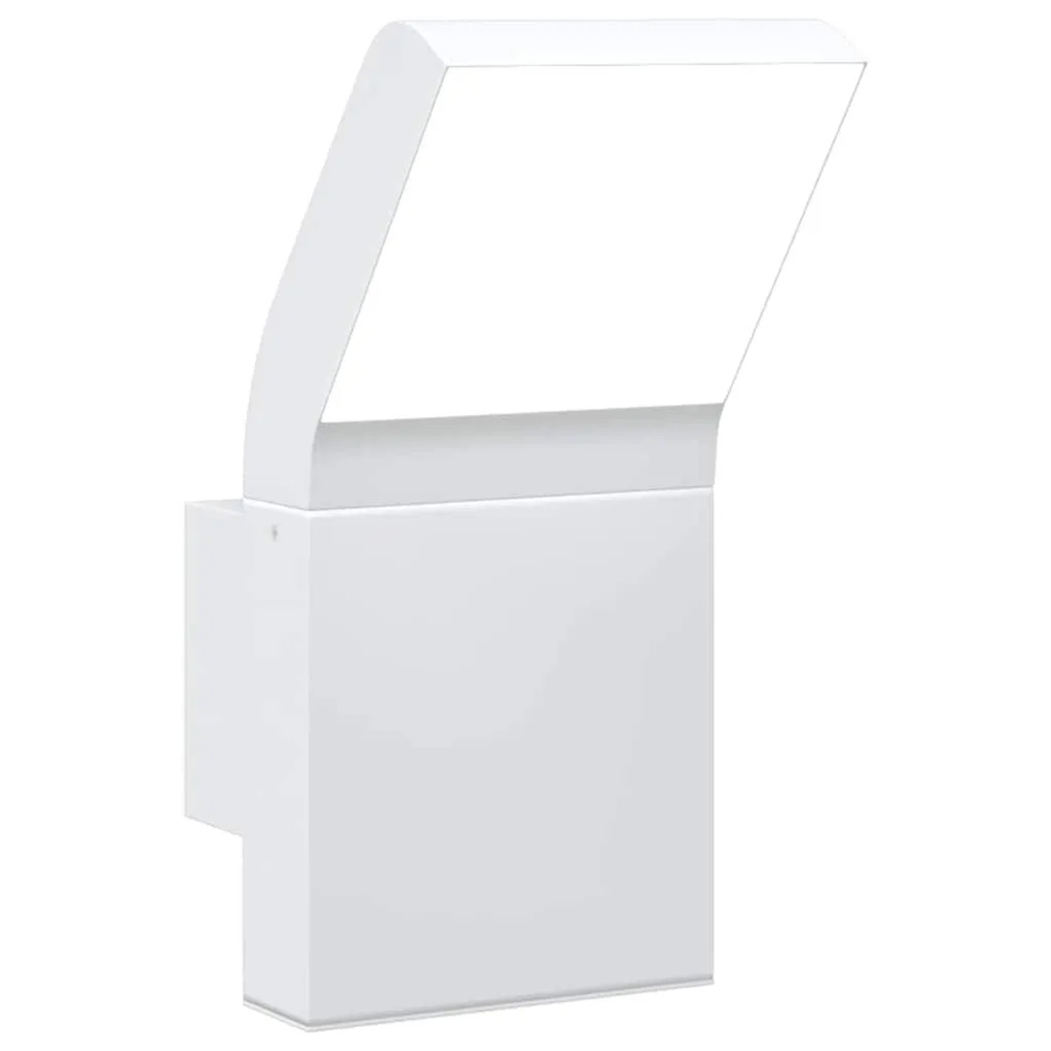 vidaXL LED-Außenwandleuchte Weiß Aluminiumdruckguss 4006272