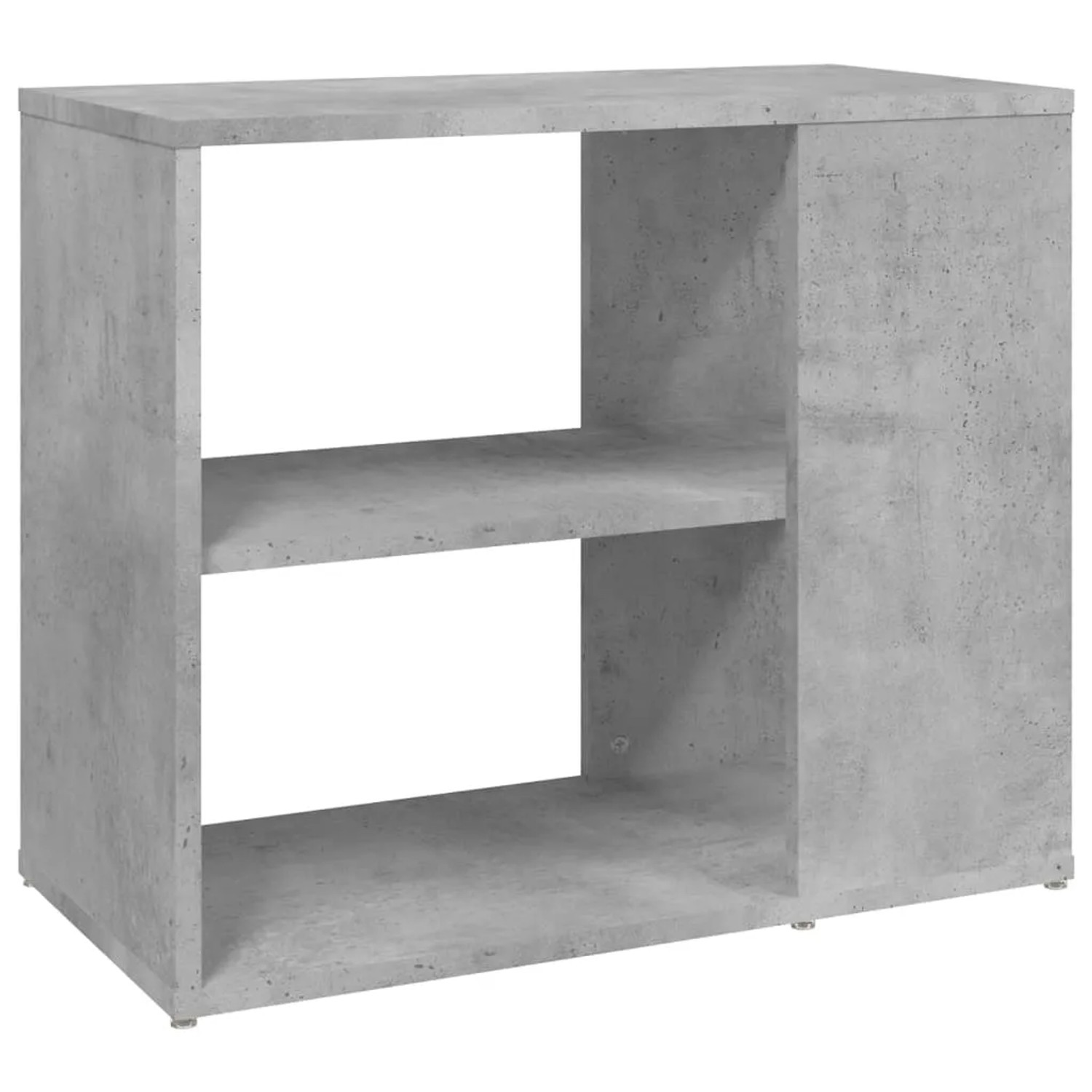 vidaXL Beistelltisch Betongrau 60x30x50 cm Holzwerkstoff 806305