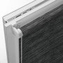 Gardinia EasyFix Rollo Natur, 45x150 cm, schwarz/weiß, zur einfachen Montage ohne Bohren.