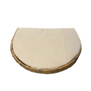 Rohrschneider Wandliege für Katzen, halbrunde Liegefläche mit Kissen zur Wandmontage.