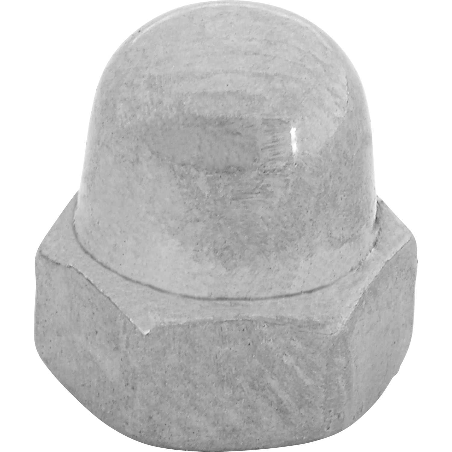 Hutmutter M4 7 mm Edelstahl A2 8 Stück