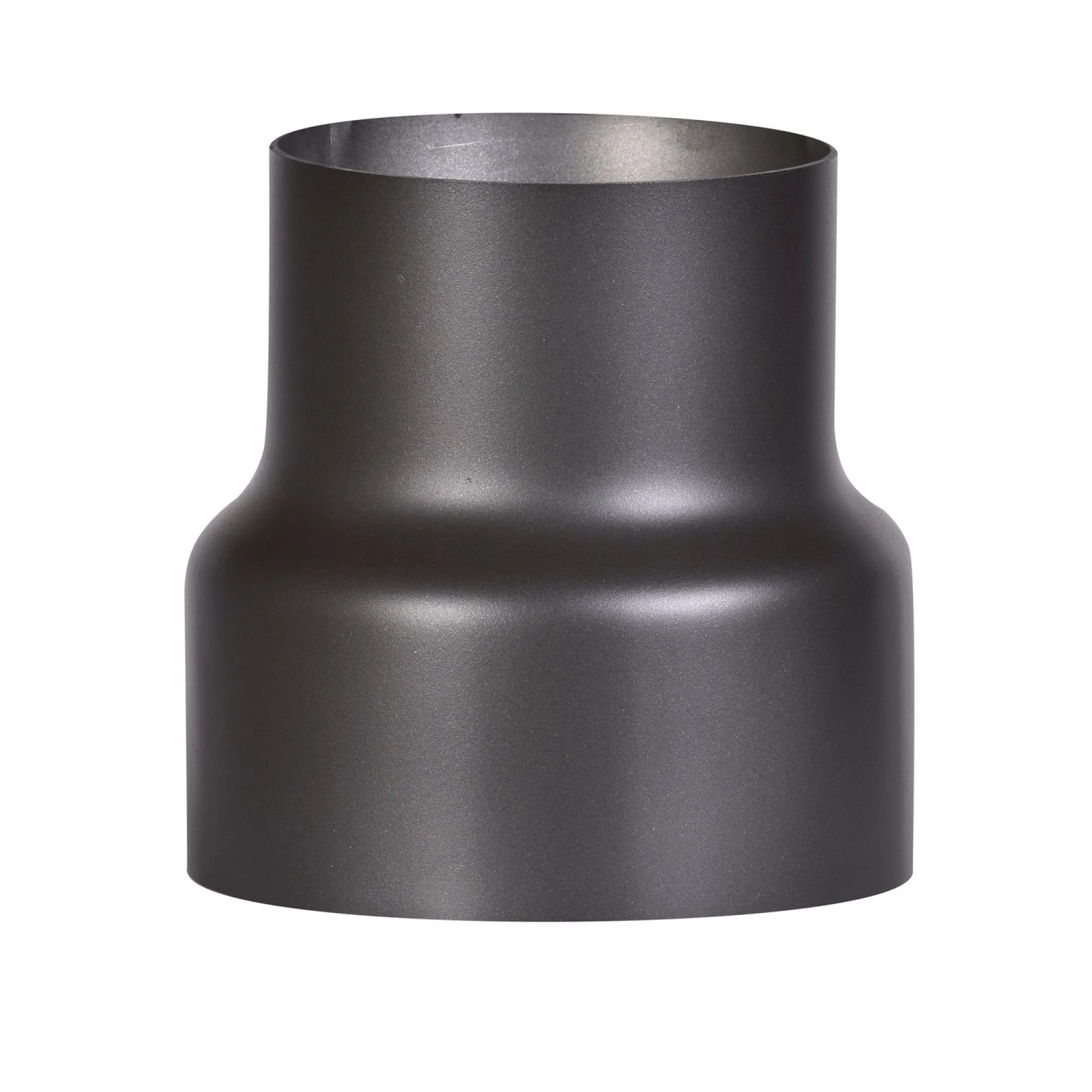 Firefix Rauchrohr-Reduzierung, von 150 auf 120 mm Schwarz