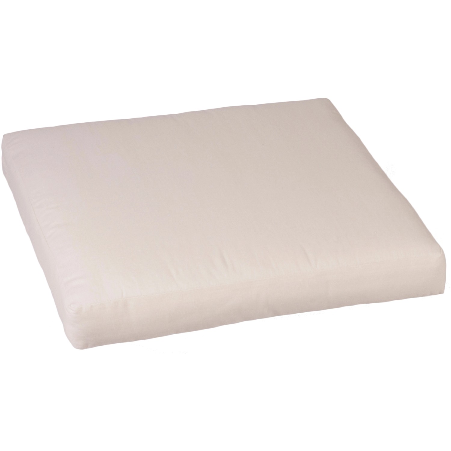 Beo Lounge-Sitzkissen Premium ZIP 60 cm x 60 cm x 8 cm Creme günstig online kaufen