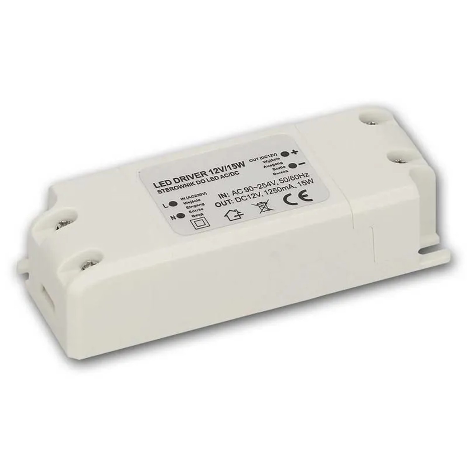 world-trading-net LED Transformator WTN-D15 0-15W 12V 100x25x40mm
