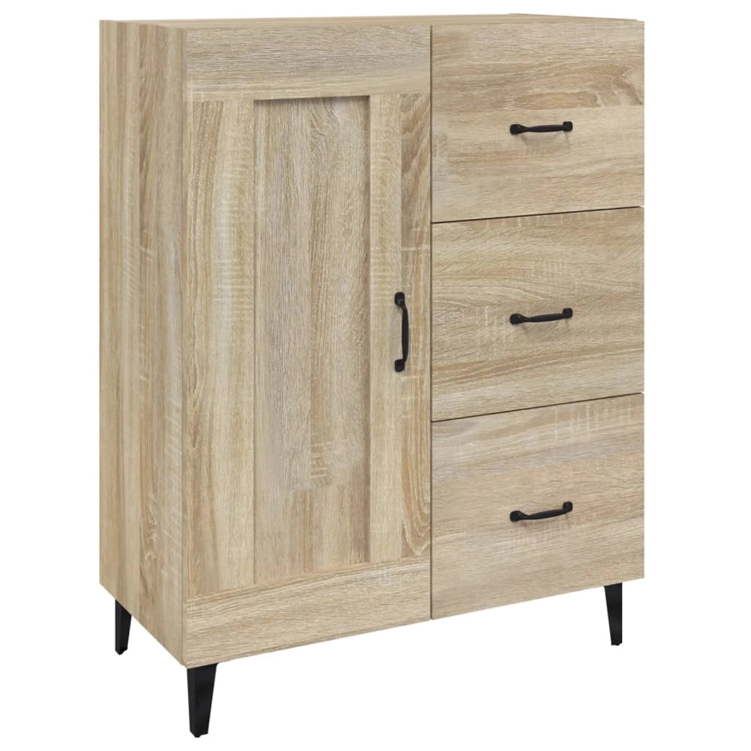 vidaXL Sideboard Sonoma-Eiche 69,5x34x90 cm Holzwerkstoff 812234 günstig online kaufen