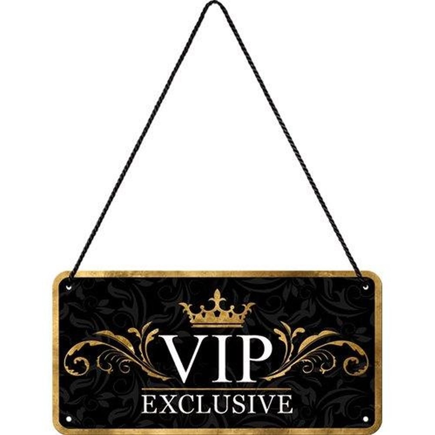 Nostalgic-Art Hängeschild Achtung VIP Exclusive günstig online kaufen